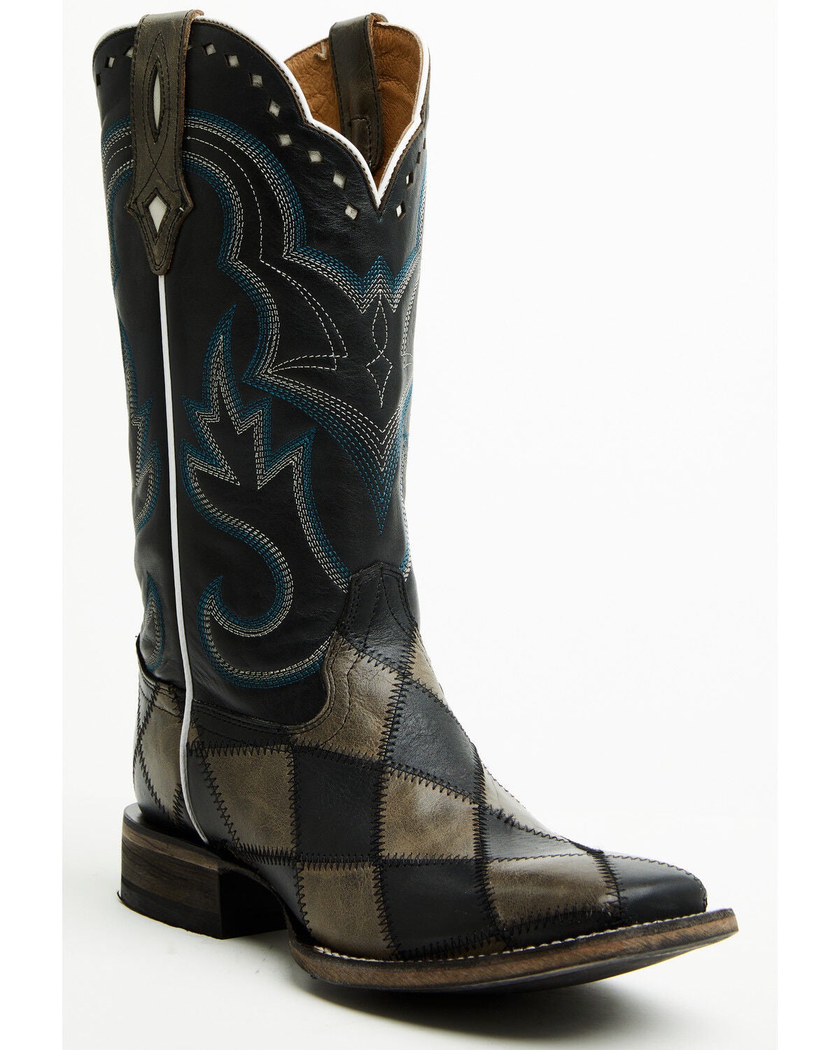 Image #1 - Cody James Men's Tomahawk Tall Western Boots - Broad Square Toe, Black, hi-res