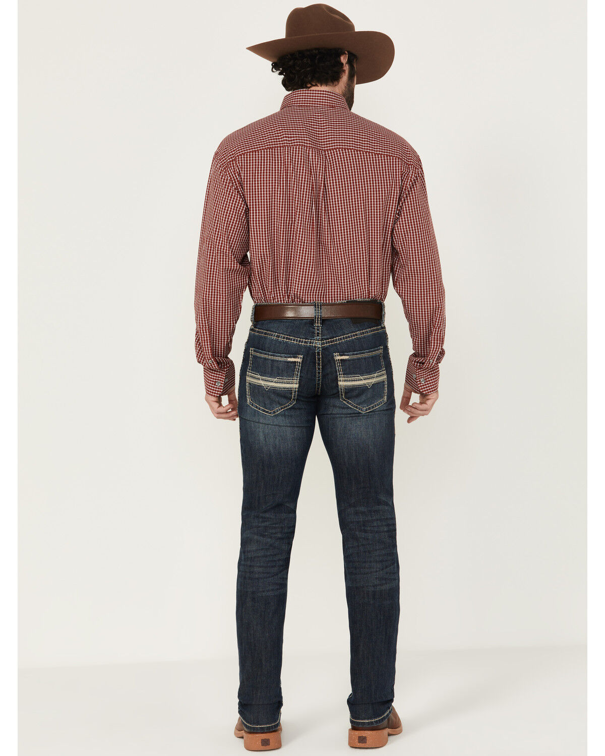 Image #3 - Rock & Roll Denim Men's Rifle Dark Wash Skinny Reflex Stretch Denim Jeans, Dark Wash, hi-res