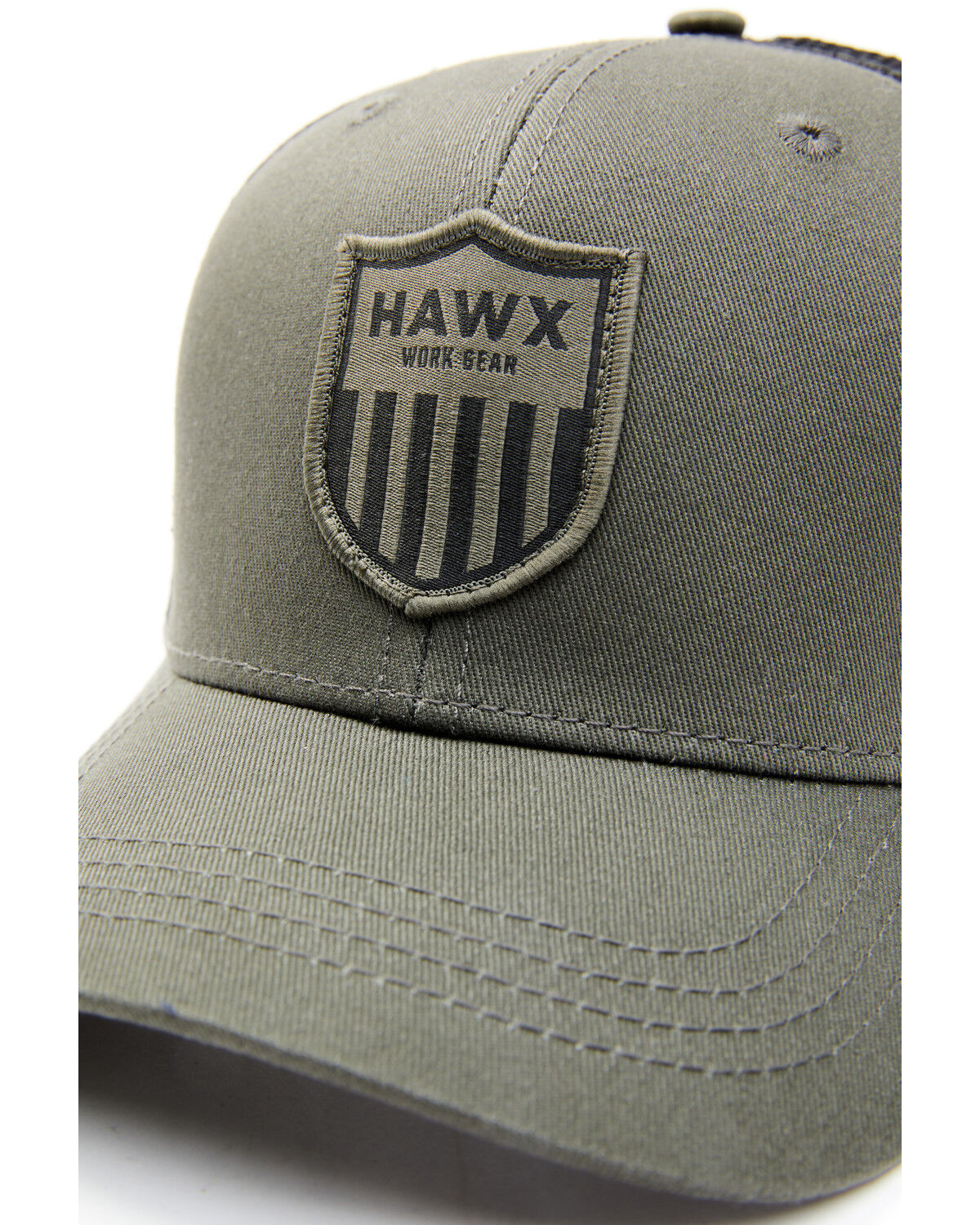 Image #2 - Hawx Men's Shield Logo Patch Ball Cap, Olive, hi-res
