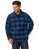 Image #1 - Wrangler Men's Plaid Sherpa 1/4 Zip Pullover, , hi-res