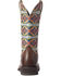 Image #3 - Ariat Women's Pendleton Circuit Savanna Performance Performance Boots - Broad Square Toe, Brown, hi-res