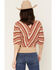 Image #4 - Shyanne Women's Vera Striped Dolman Sweater, Khaki, hi-res
