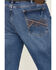 Image #4 - Wrangler 20x Men's Medium Wash Backwater Vintage Bootcut Stretch Denim Jeans , Medium Wash, hi-res