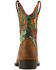 Image #3 - Ariat Boys' Quickdraw VentTek Camo Western Boots - Broad Square Toe, Tan, hi-res