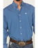 Image #3 - Cinch Men's Floral Print Long Sleeve Button-Down Western Shirt, Blue, hi-res