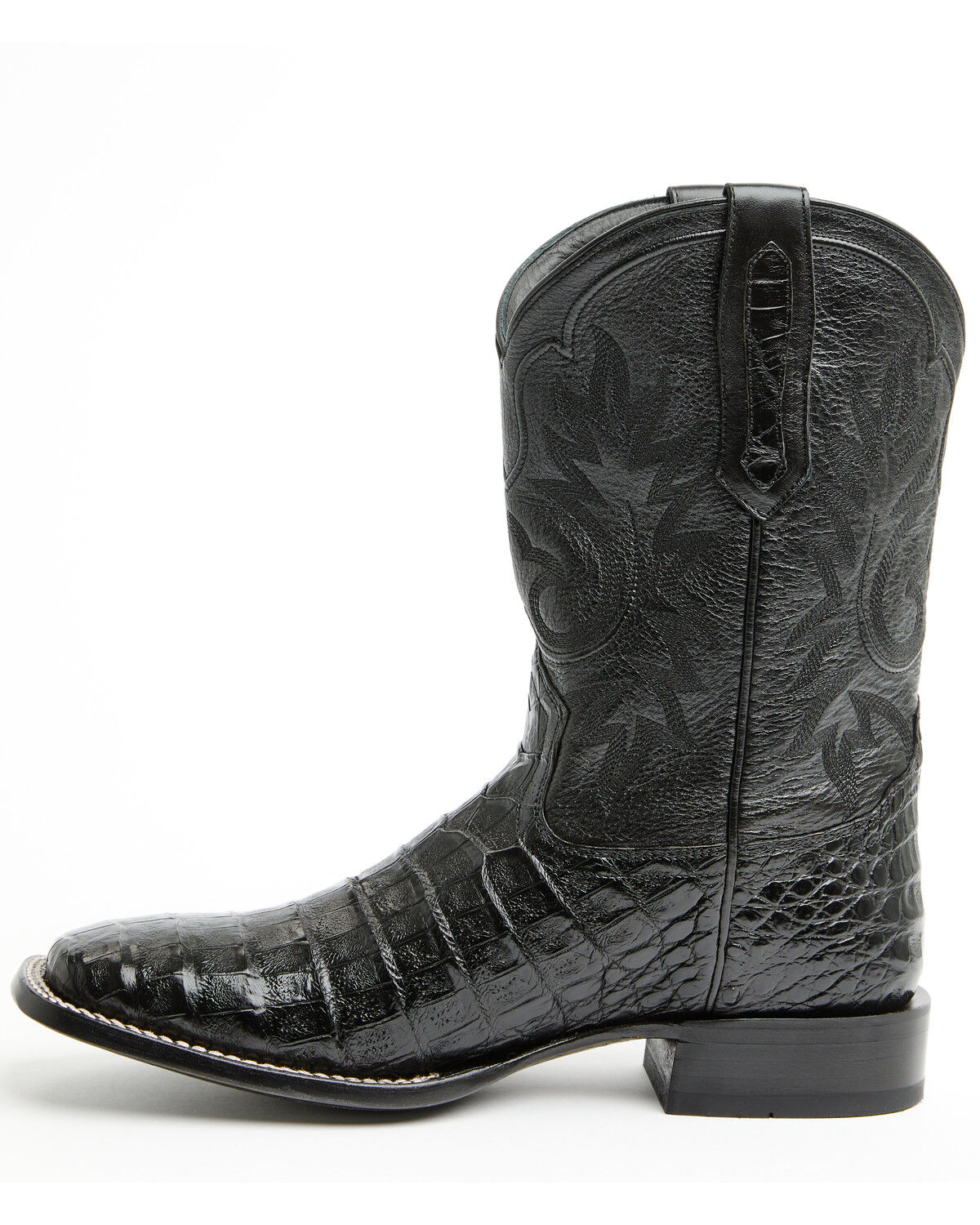 Image #3 - Cody James Black 1978® Men's The Hayward Exotic Caiman Western Boots - Broad Square Toe, Black, hi-res