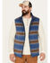 Image #2 - Dakota Grizzly Men's Bennett Reversible Vest, Blue, hi-res