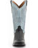 Image #8 - Ferrini Men's Smooth Quill Ostrich Exotic Boots - Broad Square Toe , Black, hi-res