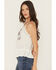 Image #2 - Shyanne Women's Embroidered Cami, Ivory, hi-res