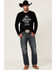 Dale Brisby Men's Rodeo Time Ol' Son Graphic Long Sleeve T-Shirt , Black, hi-res