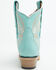 Image #5 - Circle G Women's Butterfly Western Booties - Snip Toe, Mint, hi-res