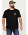 Image #1 - Brixton Men's Future Short Sleeve Relaxed Graphic T-Shirt, Black, hi-res