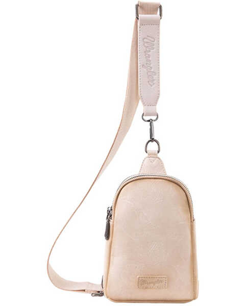 Wrangler Women's Mini Sling Crossbody Bag , Tan, hi-res