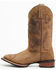 Image #3 - Laredo Women's Wenda Western Boots - Broad Square Toe, Tan, hi-res