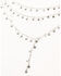 Image #2 - Shyanne Women's Disco Cowgirl Layered Necklace, Silver, hi-res