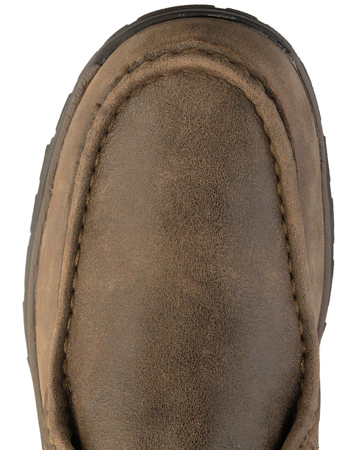 Image #6 - Roper Men's Vintage Nubuck Rugged Sole Shoes, Brown, hi-res