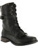 Image #1 - UGG Women's Jenna Military Boots - Round Toe, Black, hi-res