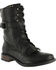 Image #1 - UGG Women's Jenna Military Boots - Round Toe , Black, hi-res