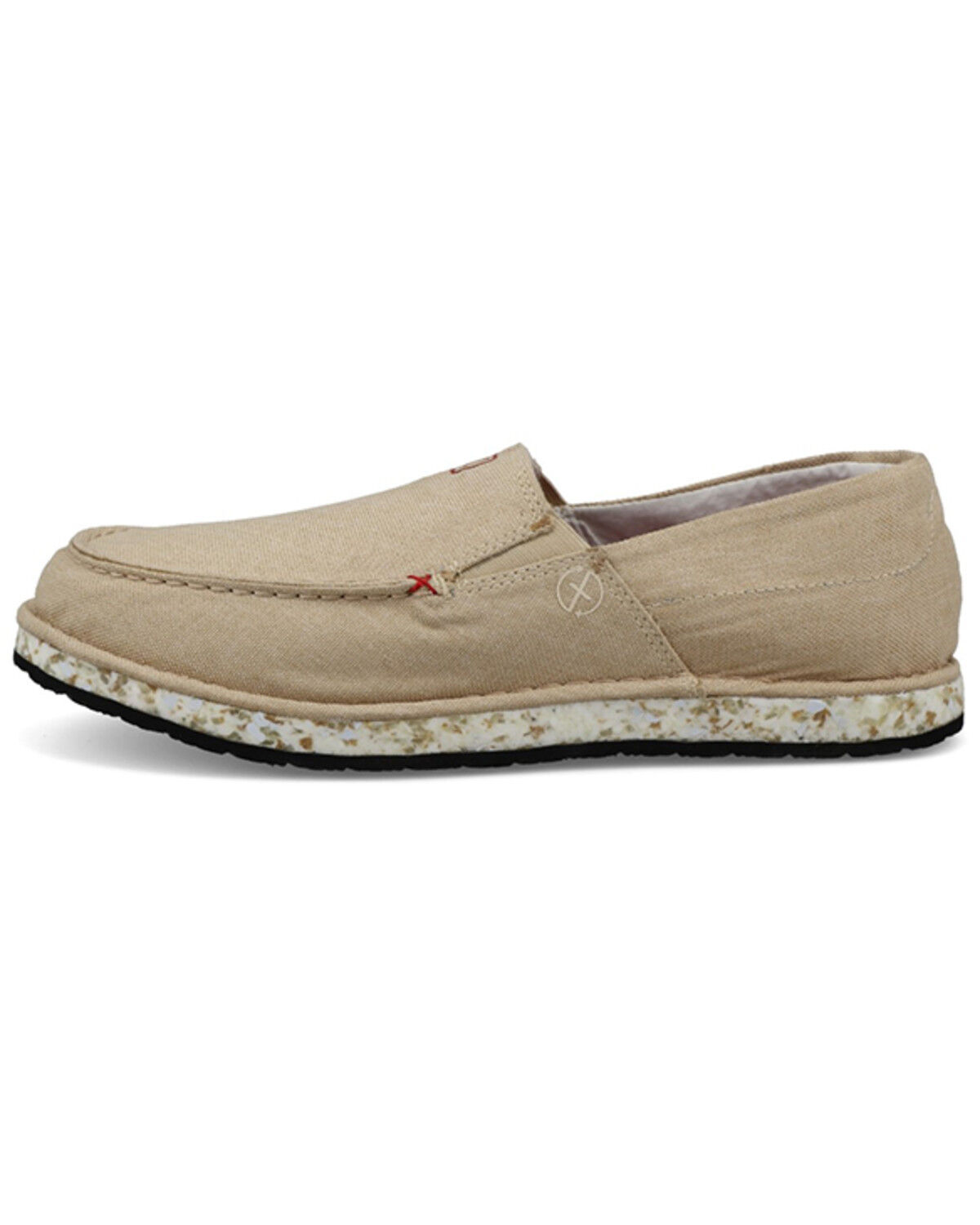 Image #2 - Twisted X Men's Circular Project™ Slip-On Shoes - Moc Toe, Cream, hi-res