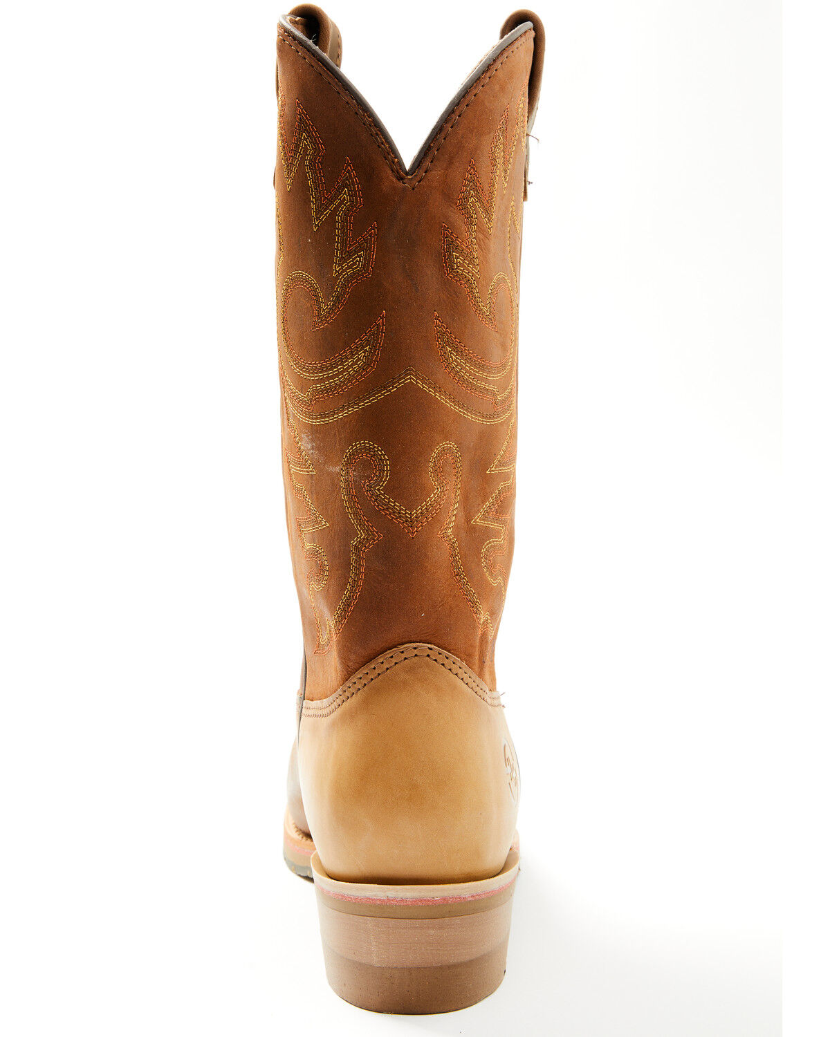 Image #5 - Double H Men's 12" Domestic I.C.E.™ Western Boots - Round Toe, Brown, hi-res