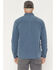 Image #4 - Hawx Men's Burr Solid Long Sleeve Snap Woven Work Shirt, Indigo, hi-res