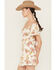 Image #2 - Originality Women's Boot Barn Exclusive Emma Floral Print Mini Dress, Ivory, hi-res