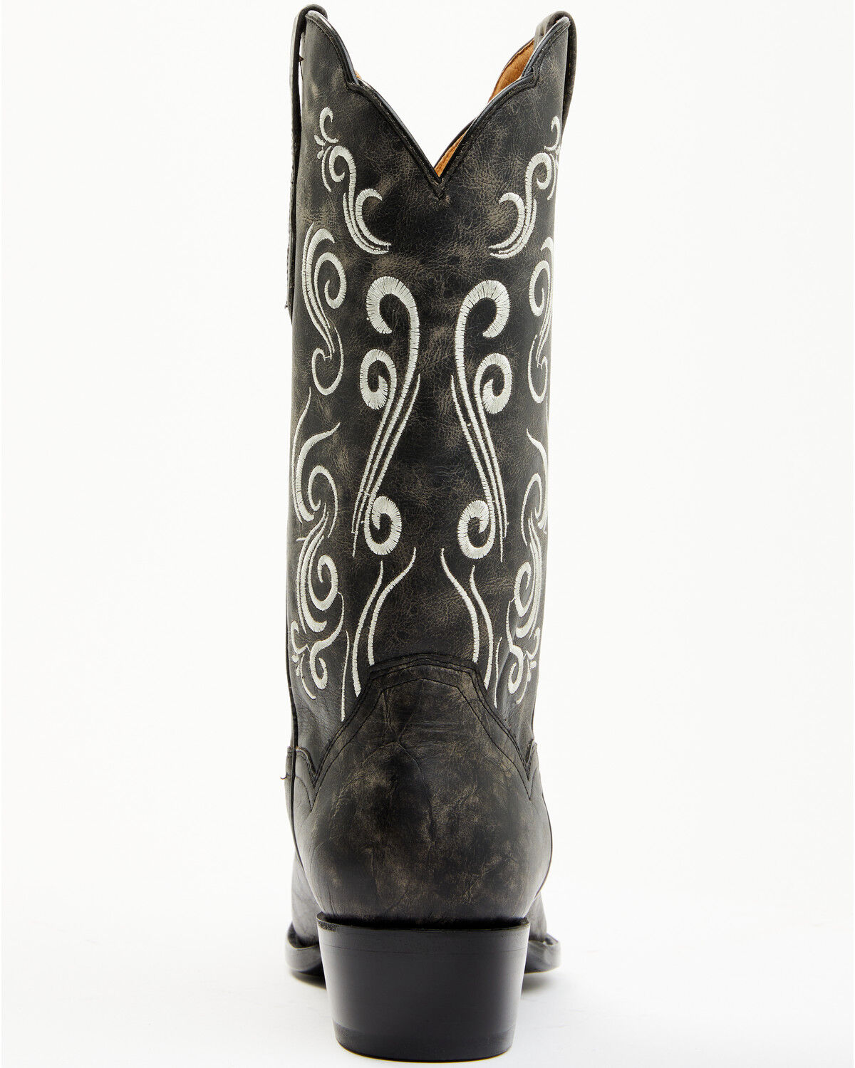 Image #5 - Moonshine Spirit Men's Clover Western Boots - Snip Toe, Black, hi-res