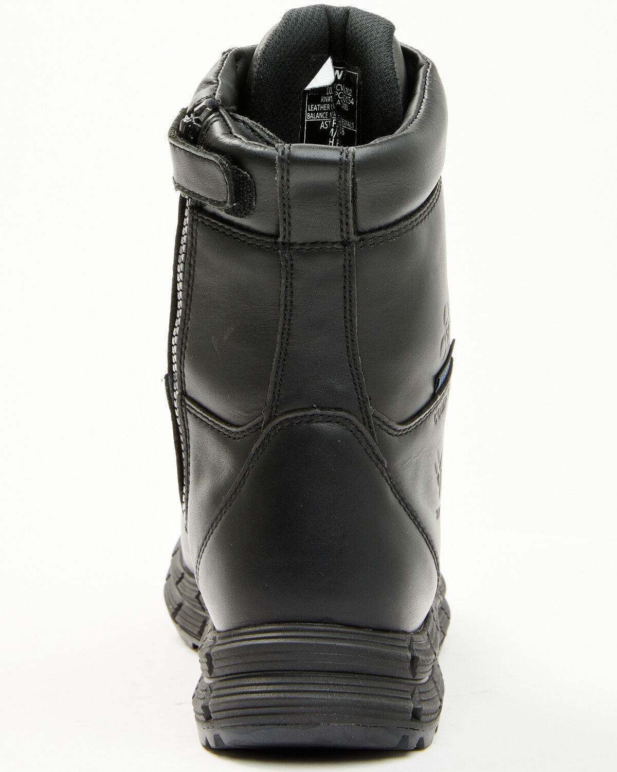 Image #5 - Hawx Men's 8" Waterproof Work Boots - Composite Toe, Black, hi-res