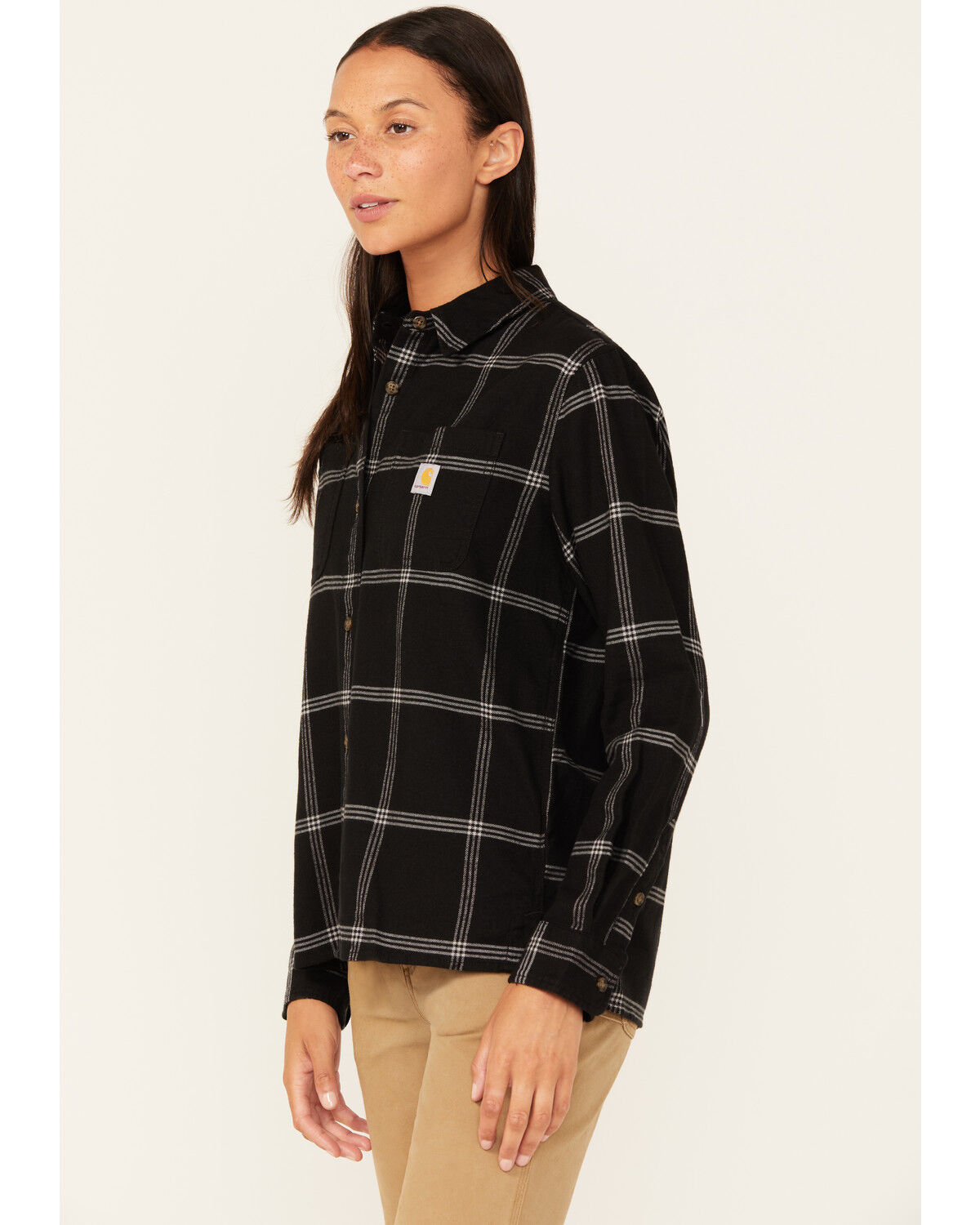 carhartt women's flannel shirts