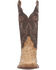 Image #4 - Dan Post Women's Exotic Full Quill Ostrich Western Boots - Broad Square Toe, Taupe, hi-res