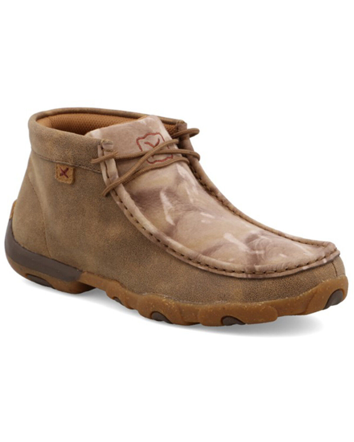 Image #1 - Twisted X Women's Chukka Driving Mocs, Brown, hi-res