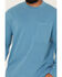 Image #3 - Hawx Men's Forge Solid Long Sleeve Pocket Work T-Shirt, Blue, hi-res