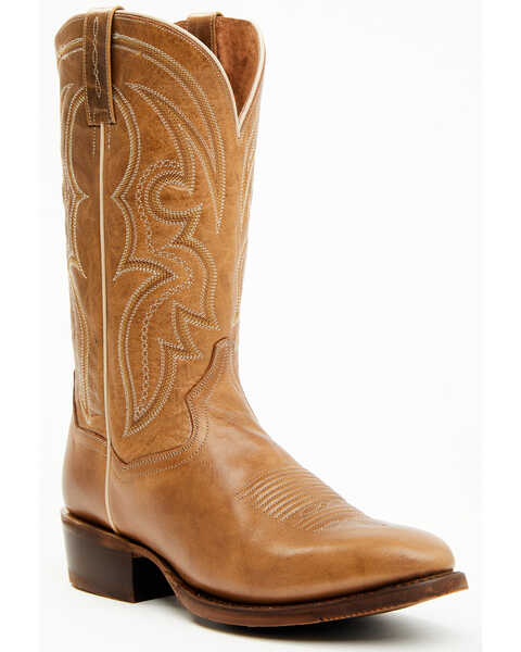 Dan Post Men's Orville Western Performance Boots - Medium Toe, Honey, hi-res