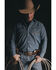Image #1 - Blue Ranchwear Men's Long Sleeve Pearl Snap Heavy Western Denim Shirt, Light Blue, hi-res