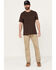Image #1 - Cody James Men's Dalton Tan Slim Straight Stretch Denim Jeans, Tan, hi-res