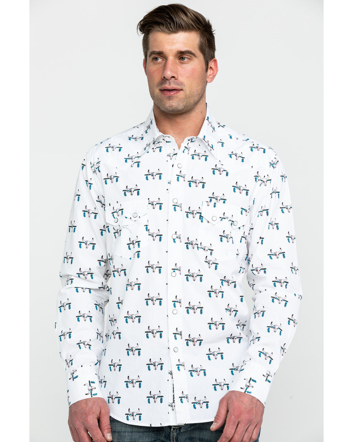 skull western shirt