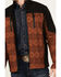 Image #3 - RANK 45® Men's Pine Tree Southwestern Print Softshell Jacket, Brown, hi-res