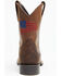 Ariat Boys' American Pride Western Boots - Square Toe, Brown, hi-res