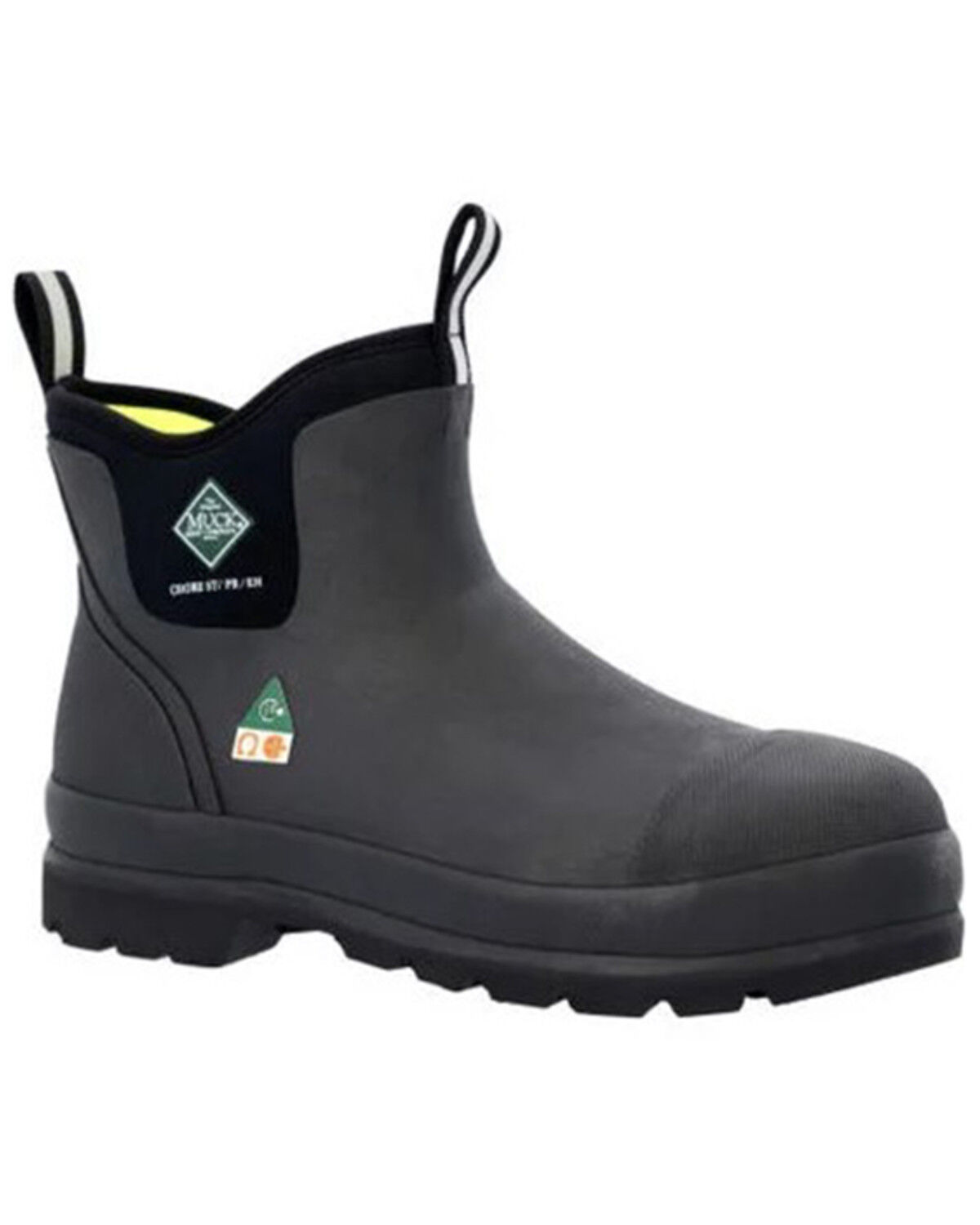 Image #1 - Muck Boots Men's Chore Classic CSA Boots - Steel Toe, Black, hi-res