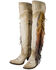 Image #2 - Junk Gypsy by Lane Women's Spirit Animal Tall Boots - Snip Toe, Cream, hi-res