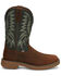 Image #2 - Justin Men's Stampede Rush Short Base Performance Western Boots - Broad Square Toe, Brown, hi-res