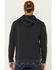 Flag & Anthem Men's Charcoal Colerain Burnout Fleece Hooded Sweatshirt , Charcoal, hi-res