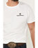 Image #4 - Smith & Wesson Men's Freedom Bull Skull Short Sleeve Graphic T-Shirt, White, hi-res