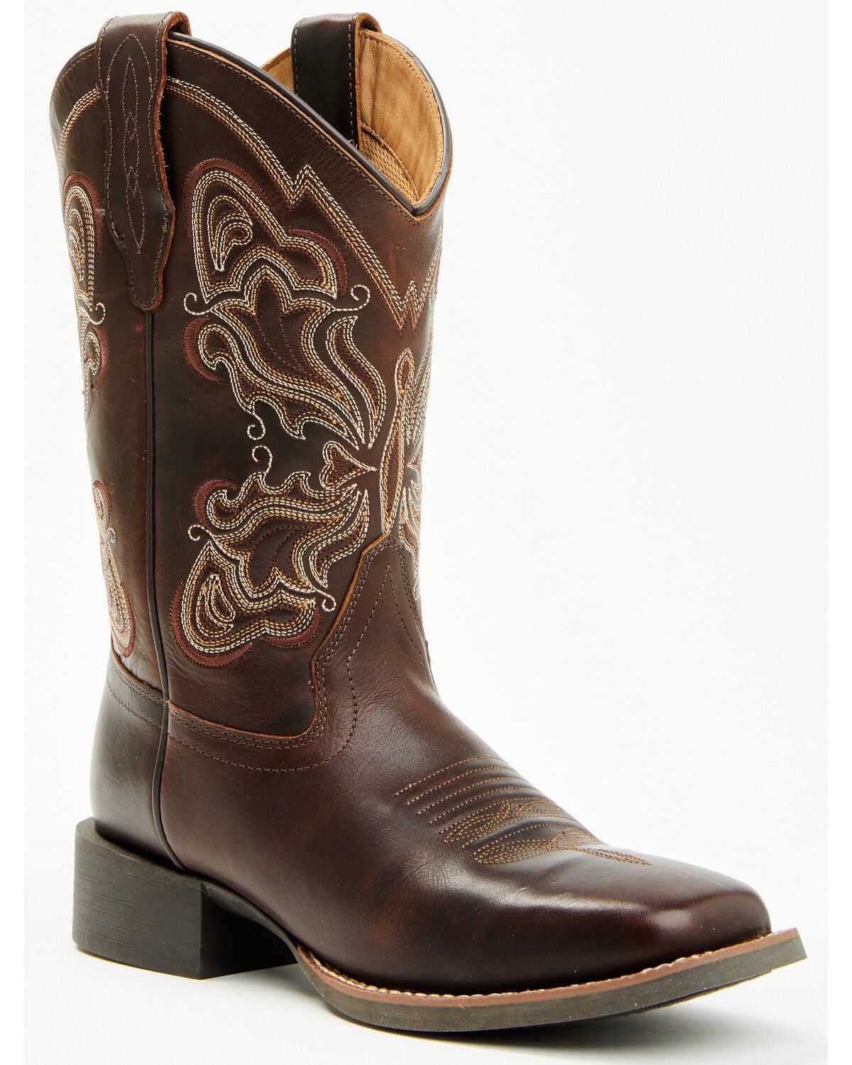 Shyanne Soltice&trade; Women's Flynn Western Boots - Square Toe, Brown, hi-res