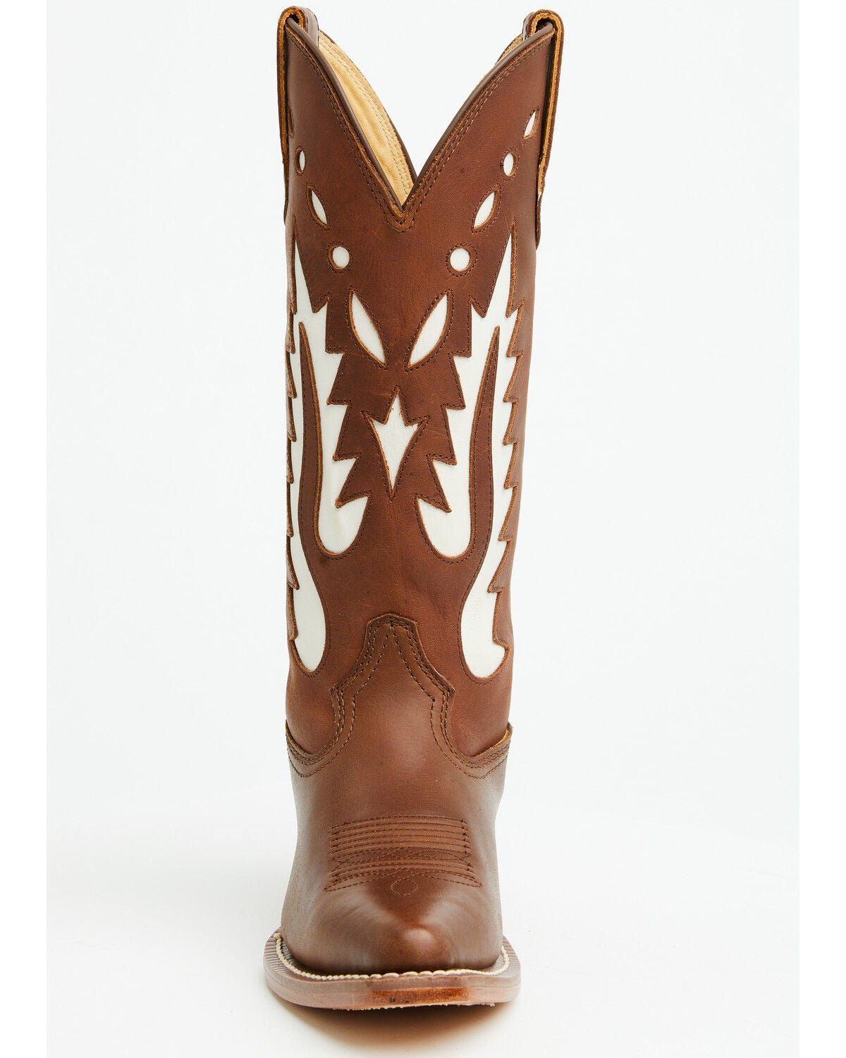 Image #5 - Justin Women's Faye Tall Western Boots - Snip Toe, Chocolate, hi-res