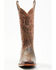 Image #4 - Shyanne Women's Cassidy Spice Combo Leather Western Boots - Square Toe , Brown, hi-res