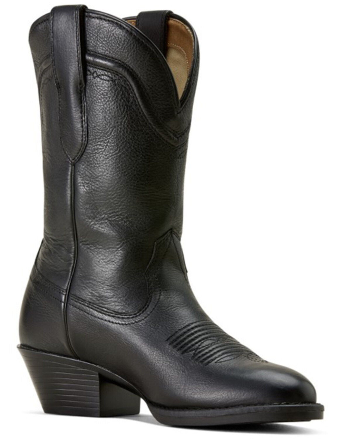 Ariat Women's Grayson Western Boots - Round Toe, Black, hi-res
