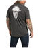 Image #2 - Ariat Men's Rebar Workman Full Cover Graphic Work Pocket T-Shirt , Charcoal, hi-res