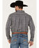 Image #4 - Cody James Men's Marsh Paisley Print Button Down Western Shirt , Purple, hi-res