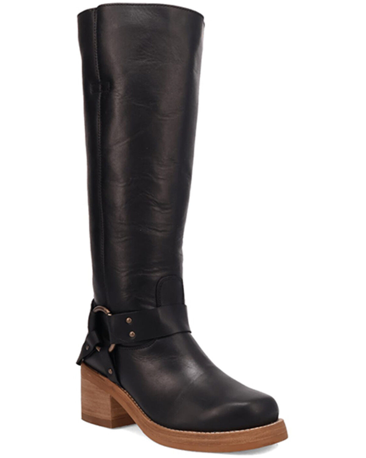 Image #1 - Dingo Women's Casbah Tall Fashion Boots - Round Toe, Black, hi-res
